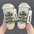 Christian Insulated Coffee Tumbler with Bible Verse – Double Wall Faith Travel Mug