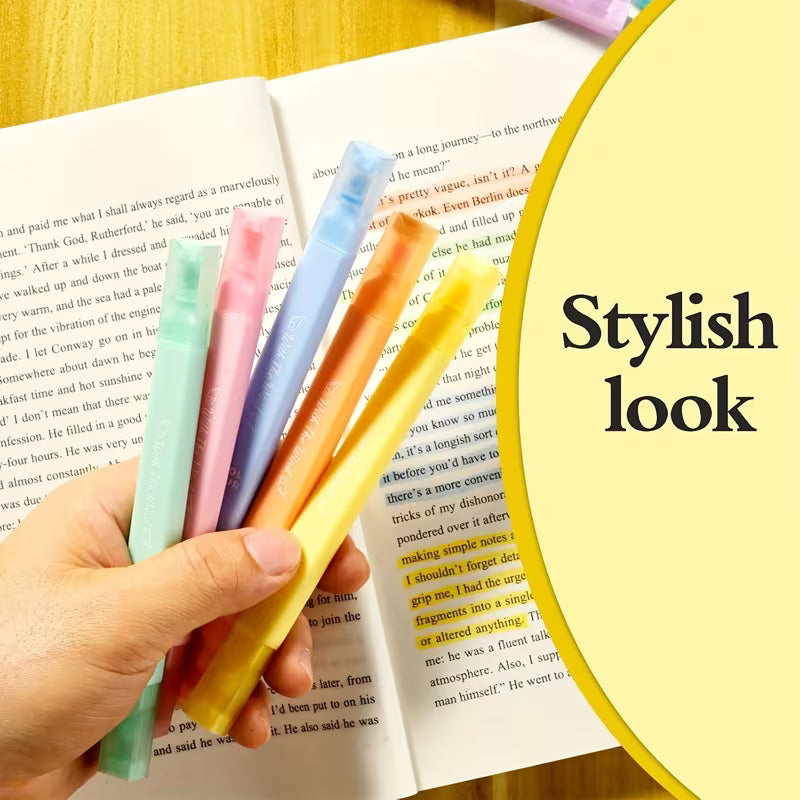 Bible Journaling Highlighters Set (12 Colors) – No Bleed Pastel Christian Markers